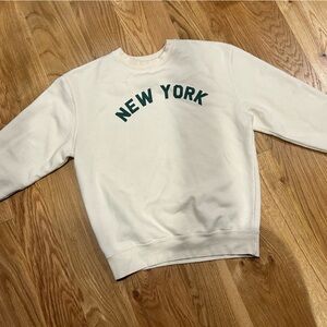 Cream New York Sweatshirt